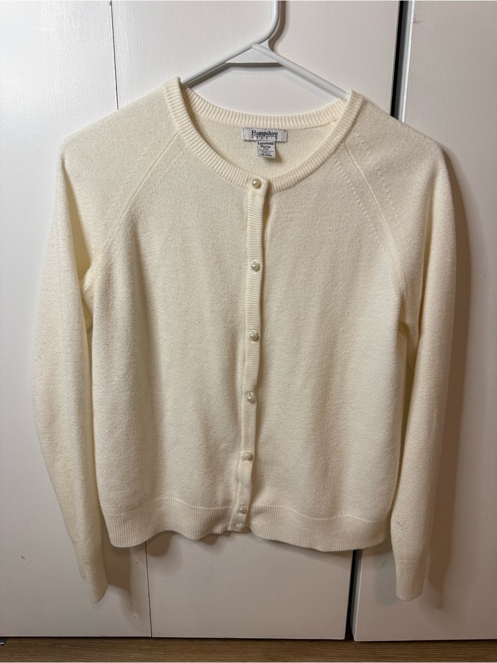 Cream Women's Cardigan Sweater
